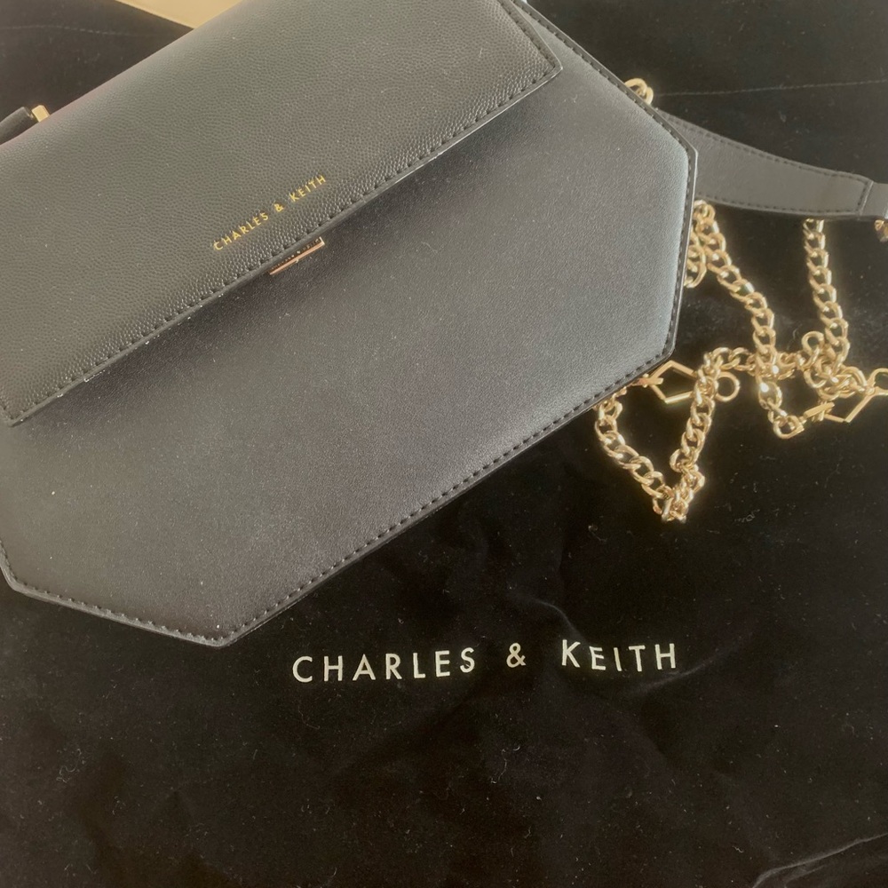 Charles & Keith Black shoulder bag